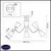 Люстра потолочная Lumion GINGER 4428/6C