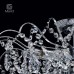 Люстра потолочная хрустальная MW-Light Бриз 464017306