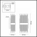 Бра Odeon FOCCO 4722/4W
