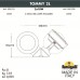 Светильник уличный настенный/наземный Fumagalli TOMMY 2L 4M1.000.000.WYD1L