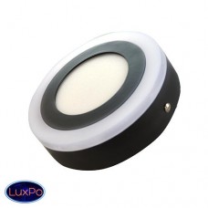 Накладной светильник Elvan 500-RD-12+4-BLK+WHT (код 13762)