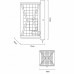 Светильник настенный Divinare Rete 5009/04 AP-1