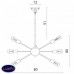 Люстра подвесная Divinare Floriana 5011/02 SP-18