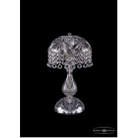 Настольная лампа Bohemia Crystal Nikel 5011/22-42/Ni/Balls
