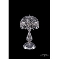 Настольная лампа Bohemia Crystal Nikel 5011/22-42/Ni/Drops