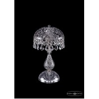 Настольная лампа Bohemia Crystal Nikel 5011/22-42/Ni/Leafs