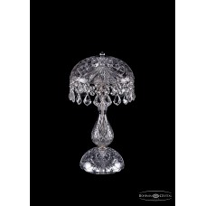 Настольная лампа Bohemia Crystal Nikel 5011/22-42/Ni/Leafs Настольная лампа Bohemia Crystal Nikel 5011/22-42/Ni/Leafs