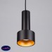 Светильник подвесной Eurosvet Charlie 50134/1 LED черный/золото 9W Светильник подвесной Eurosvet Charlie 50134/1 LED черный/золото 9W