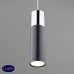 Светильник подвесной Eurosvet Double Topper 50135/1 LED хром/черный 12W