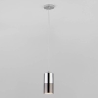Светильник подвесной Eurosvet Mini Topper 50146/1 хром/черный жемчуг