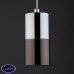 Светильник подвесной Eurosvet Mini Topper 50146/1 хром/черный жемчуг