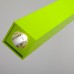 Светодиодный подвесной светильник Eurosvet Cant 50154/1 LED зеленый