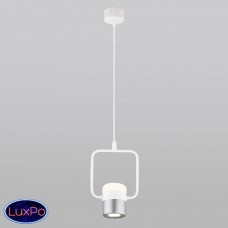 Светильник подвесной Elektrostandard Oskar 50165/1 LED белый/серебро a044563