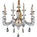 Подвесная люстра хрустальная Divinare CARL 5124/07 LM-8