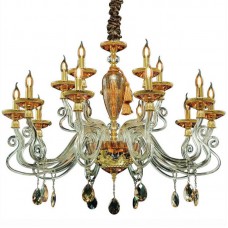 Подвесная люстра хрустальная Divinare SIMONA 5125/07 LM-15