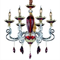 Подвесная люстра хрустальная Divinare SIMONA 5125/10 LM-6