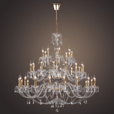 Люстра хрустальная подвесная Bogate's Alletro 520/20 + 14 + 8 Strotskis