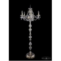 Торшер Bohemia Crystal Gold 5506/5/160-140/G