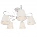 Люстра IDLamp(Vilucchio) 556/5PF-Whitepatina