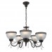 Люстра IDLamp(Сhiacchierino) 557/5-Blackpatina