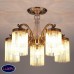 Люстра потолочная Eurosvet Houston 60014/5 античная бронза
