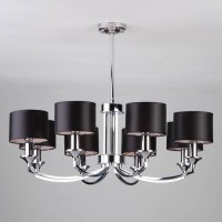 Люстра потолочная Eurosvet Diana 60067/8 хром