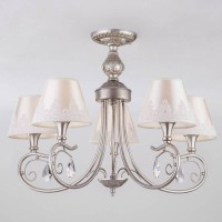 Люстра потолочная Eurosvet Incanto 60069/5 серебро