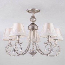 Люстра потолочная Eurosvet Incanto 60069/5 серебро