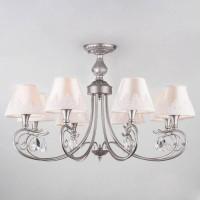 Люстра потолочная Eurosvet Incanto 60069/8 серебро
