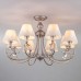 Люстра потолочная Eurosvet Incanto 60069/8 серебро