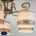 Люстра потолочная Eurosvet Frangia 60086/5 античная бронза