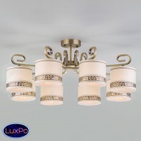 Люстра потолочная Eurosvet Frangia 60086/8 античная бронза