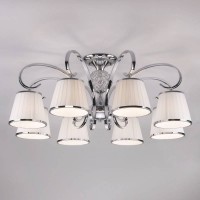 Потолочная люстра Eurosvet Tessa 60088/8 хром Потолочная люстра Eurosvet Tessa 60088/8 хром