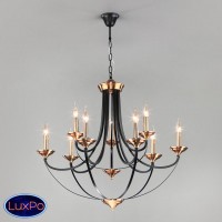 Люстра подвесная Eurosvet Lazzaro 60098/9 черный