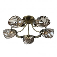 Люстра IDLamp 601/5PF-MOONOldbronze