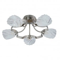 Люстра IDLamp 601/5PF-MOONWhitechrome