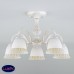 Люстра потолочная Eurosvet Campina 60107/5 белый с золотом