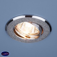 Точечный встраиваемый поворотный светильник Elektrostandard 611 MR16 SL серебряный блеск/хром a032242