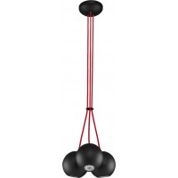 Светильник подвесной Nowodvorski Bubble Black-Red 6147