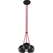 Светильник подвесной Nowodvorski Bubble Black-Red 6147
