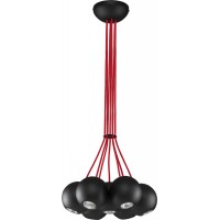 Светильник подвесной Nowodvorski Bubble Black-Red 6148
