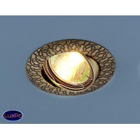 Точечный встраиваемый поворотный светильник Elektrostandard 625 MR16 GAB бронза a030512