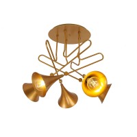 Люстра потолочная Mantra Jazz Pintura Oro 6352 Люстра потолочная Mantra Jazz Pintura Oro 6352