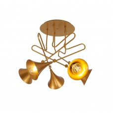 Люстра потолочная Mantra Jazz Pintura Oro 6352