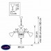 Подвесная люстра Lightstar Rosata 696082