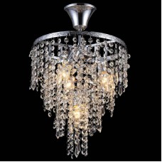 Хрустальная люстра Natali Kovaltseva 70024-3+1C CHROME NICE