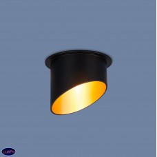 Встраиваемый светильник Elektrostandard 7005 MR16 BK/GD черный/золото a040980
