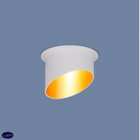 Встраиваемый светильник Elektrostandard 7005 MR16 WH/GD белый/золото a040981