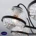 Люстра потолочная Eurosvet Livia 70081/8 черный