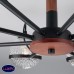 Люстра потолочная Eurosvet Livia 70081/8 черный